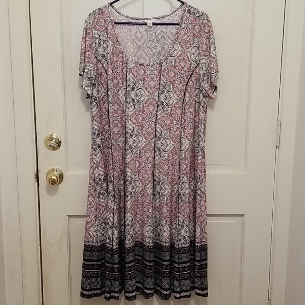 Dress with gorded skirt!